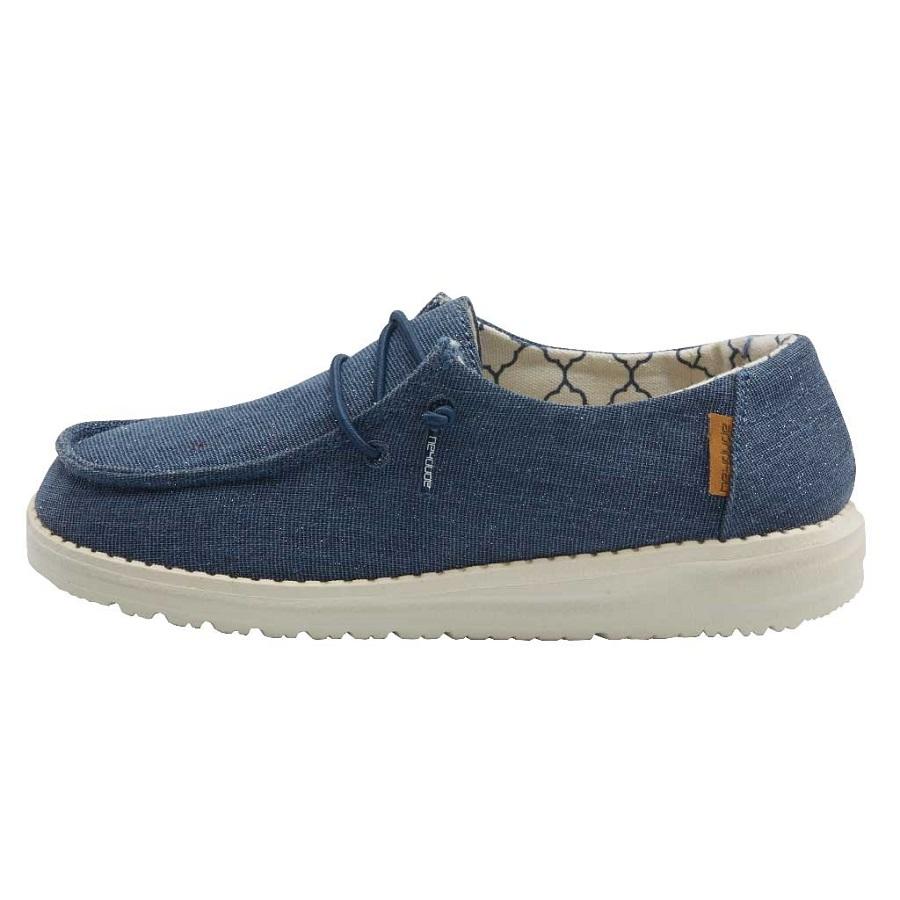 Kids' Hey Dude Wendy Slip On Shoes Blue | RJC-789243