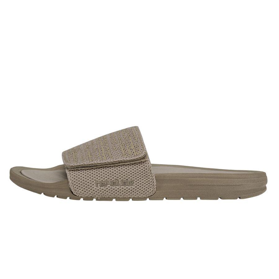 Men's Hey Dude Phoenix Sox Slides Beige | VUY-548960