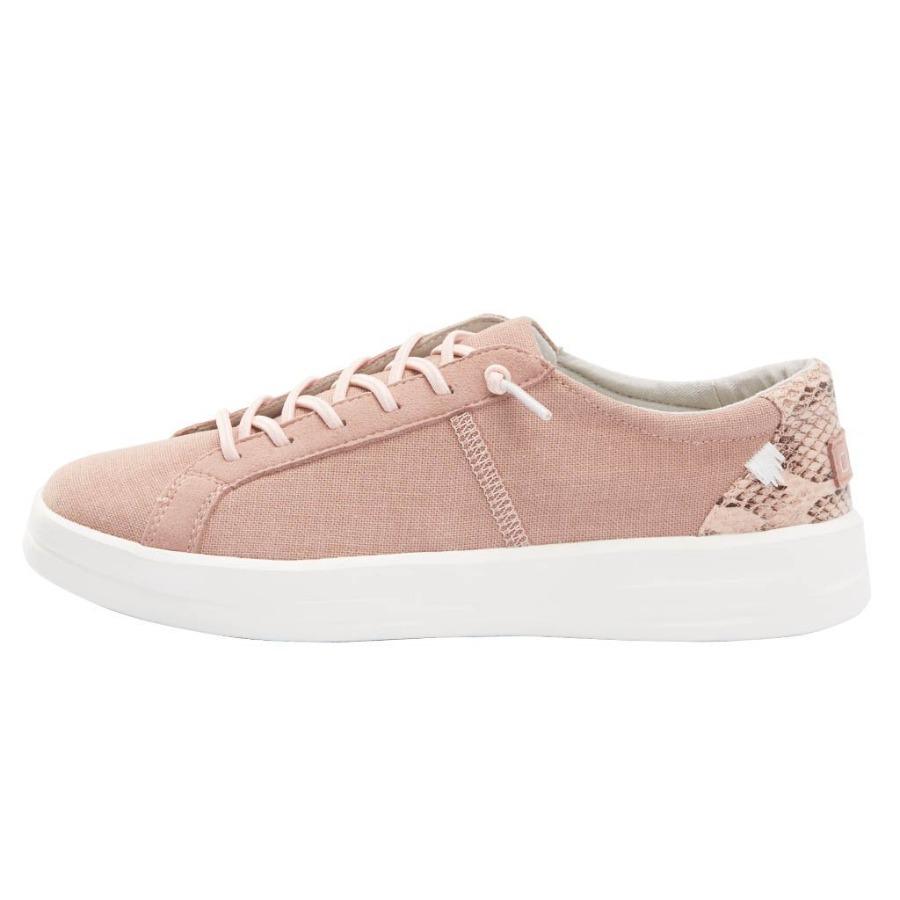 Women's Hey Dude Karina Sneakers Rose | XNP-148625