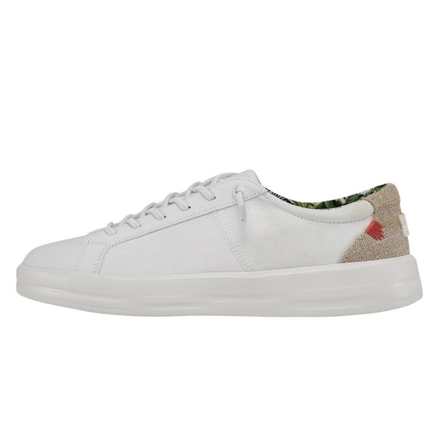 Women's Hey Dude Karina Sneakers White | GXP-824309