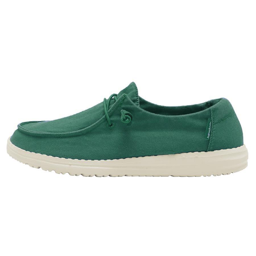 Women's Hey Dude Wendy Bright Slip On Shoes Green | OFZ-514836