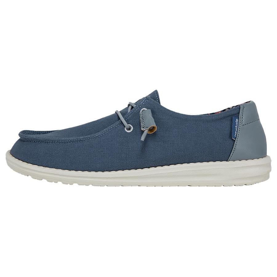 Women's Hey Dude Wendy Slip On Shoes Blue | NIZ-760951