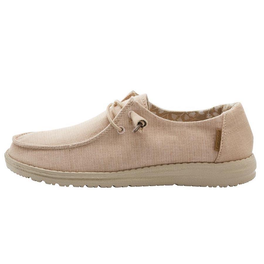 Women's Hey Dude Wendy Slip On Shoes Coral | WNH-156739