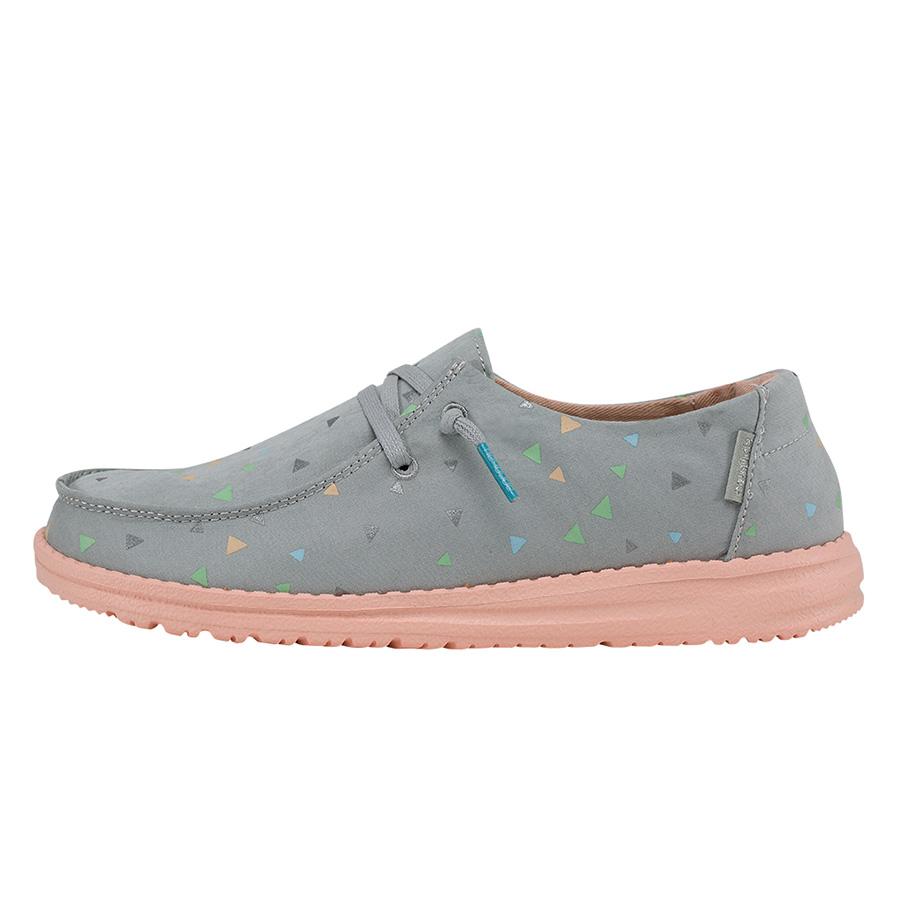 Women's Hey Dude Wendy Slip On Shoes Light Turquoise | LOH-247160