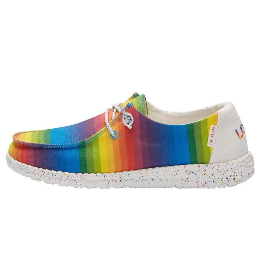 Women's Hey Dude Wendy Slip On Shoes Multicolor | XJF-841570