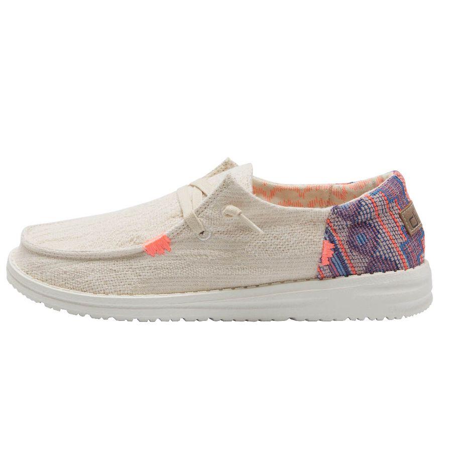 Women's Hey Dude Wendy Slip On Shoes Pink Beige | QTG-026349