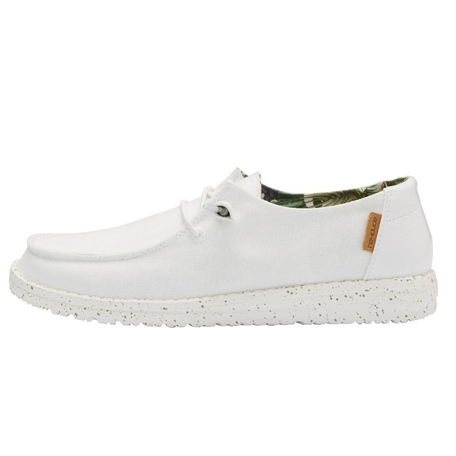 Women's Hey Dude Wendy Slip On Shoes White | QKX-321648