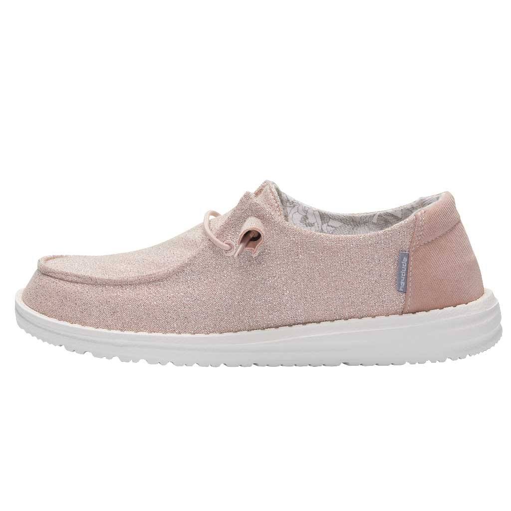 Women's Hey Dude Wendy Stretch Slip On Shoes Pink | EXB-401385