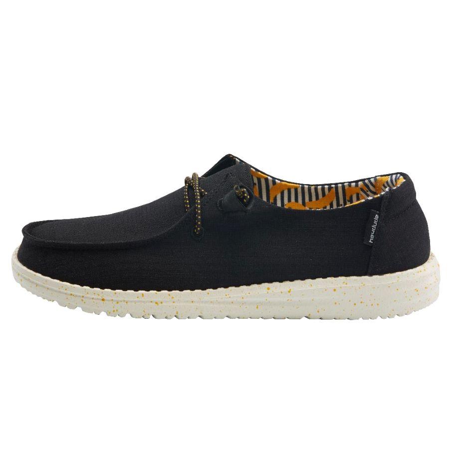 Women's Hey Dude Wendy Stretch Slip On Shoes Black | ZGY-608729